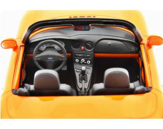 Fiat Barchetta 1995 Arancio Laudoracing 1:18 Resinemodell (Türen, Motorhaube... nicht zu öffnen!)